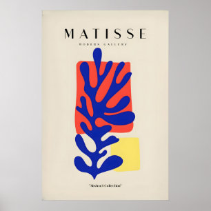 Impressions d'art de Matisse - Abstrait de corail 
