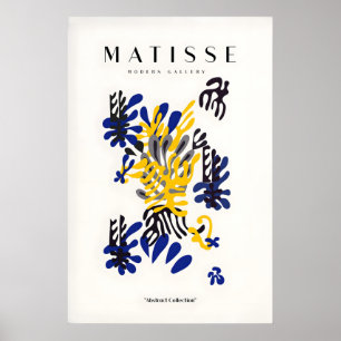 Impressions d'art de Matisse - Abstrait Floral Ble