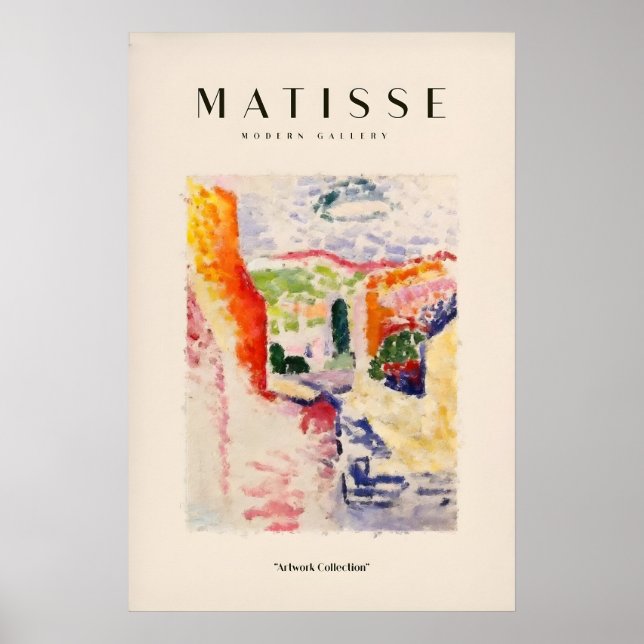 Impressions d'art de Matisse - Affiche Fauviste Ab (Devant)