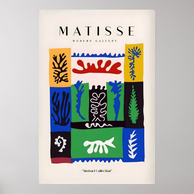 Impressions d'art de Matisse - Botanique abstraite (Devant)