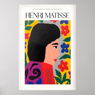 Impressions d'art de Matisse - Femme florale