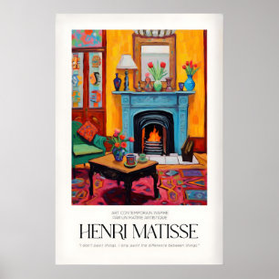 Impressions d'art de Matisse - Intérieur de chemin