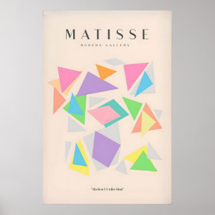 Impressions d'art de Matisse - Triangles géométriq