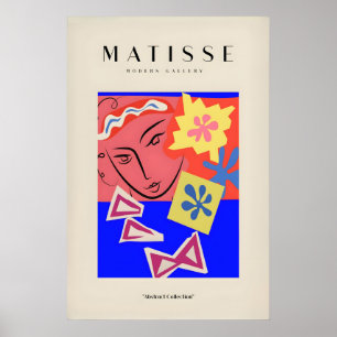 Impressions d'art de Matisse - Visage abstrait ave