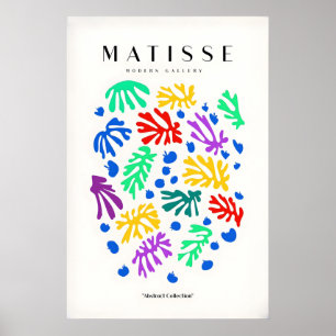 Impressions d'art Matisse - Abstrait coloré éparpi