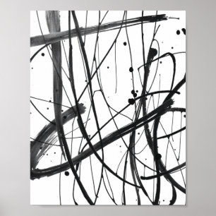 Impressions de dessin de ligne abstraite minimalis