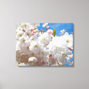 Impressions de fleurs de cerisier sur toile Mariée