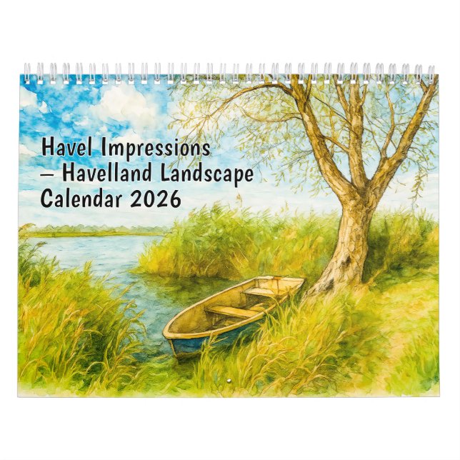 Impressions de la Havel – Calendrier du paysage de (Protection)