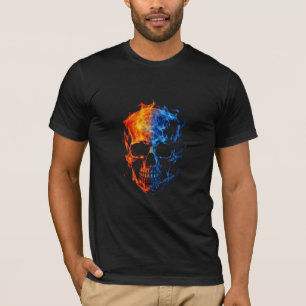 Impressions de T-Shirt Crâne Tendance pour les Ama