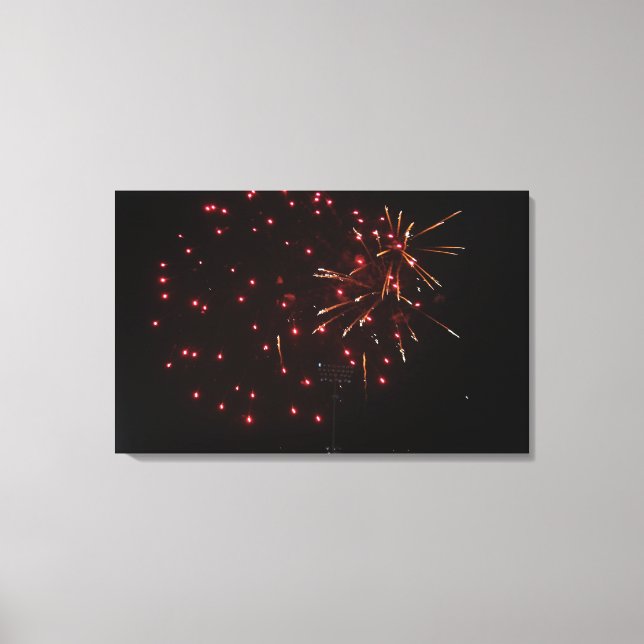 Impressions de toile Fireworks (Recto)