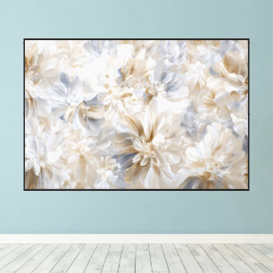 Impressions de toile florales abstraites – Art flo