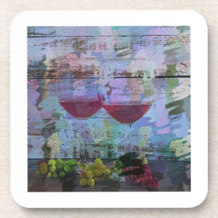 Impressions de vin Dessous de verre numériques