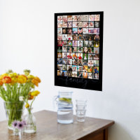 80 Collage photo Typographie familiale personnalis