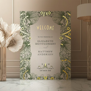 Impressions Dorure Affiche de bienvenue Mariage Sage Green Pimpernel 