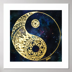 Impressions Dorure Art Celestial Yin Yang Gold Foil