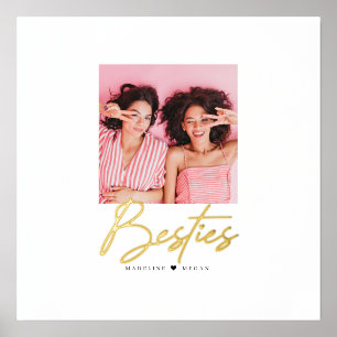 Impressions Dorure Besties Script Photo Best Friends Heart