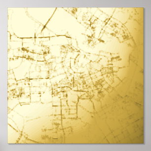 Impressions Dorure Carte cadeau moderne élégant Amsterdam, Pays-Bas