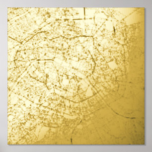 Impressions Dorure Carte cadeau moderne élégant Paris, France