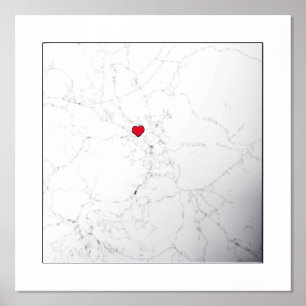 Impressions Dorure Carte de Karlovac Croatie Classy Moderne Élégant C