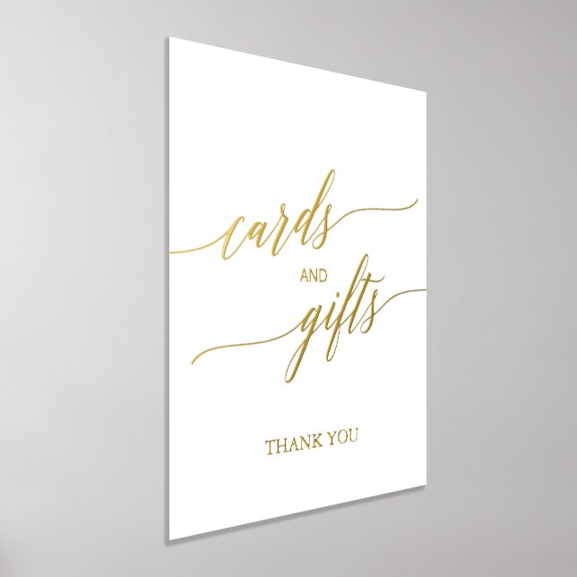 Impressions Dorure Cartes et cadeaux Elegant Gold Foil (Poser)