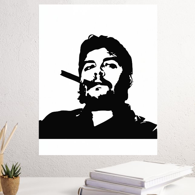 Impressions Dorure Che Guevara, Commandante, Révolution, Cuba, La Hav (In situ (Bureau 3))