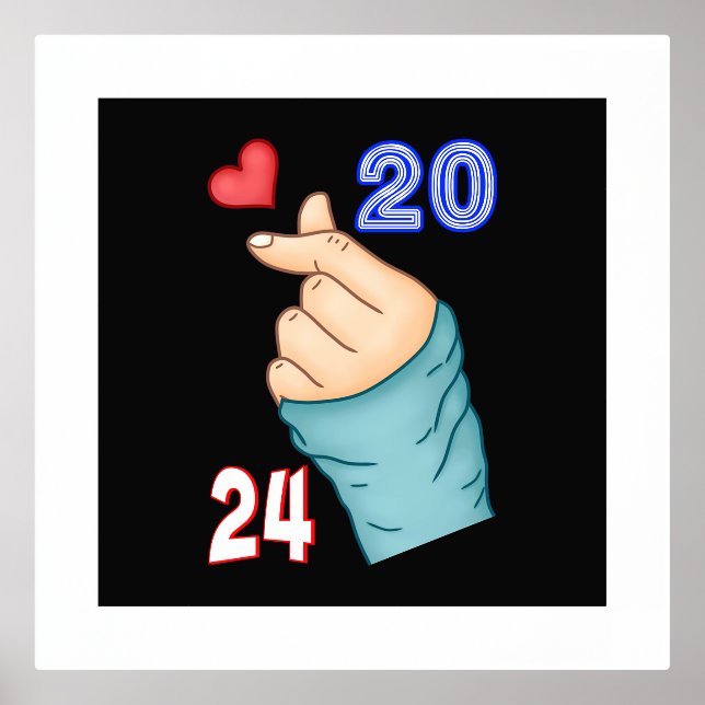 Impressions Dorure Coréen Coeur 2024 (Recto)