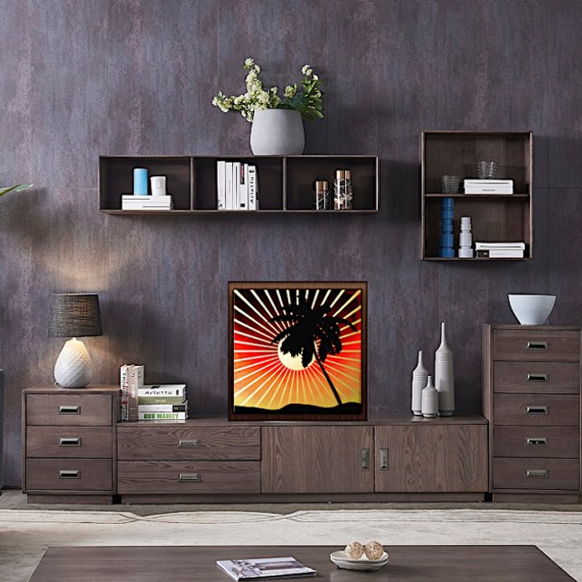 Impressions Dorure Coucher de soleil à Miami (Créateur téléchargé)