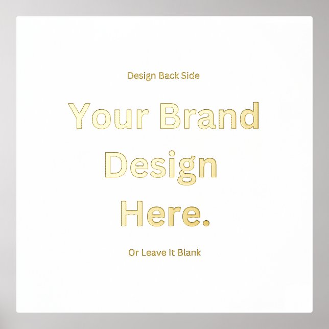 Impressions Dorure Créez votre propre conception et imprimez votre pr (Recto)