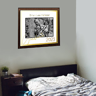 Impressions Dorure Diplôme Supérieur Personnalisé Photo