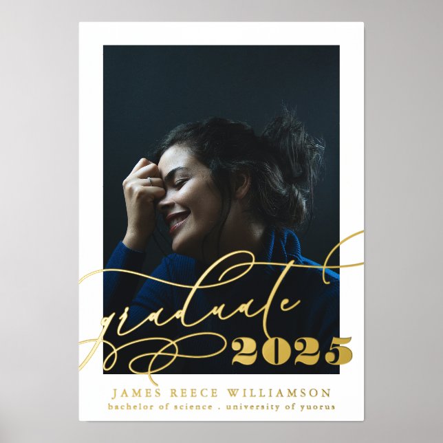 Impressions Dorure ÉLÉGANT DIPLÔMÉ EN OR CLASSE DE Photo DE (Recto)