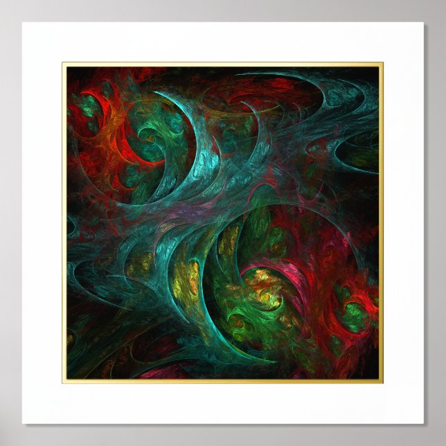 Impressions Dorure Genesis Nova Art Abstrait (Recto)