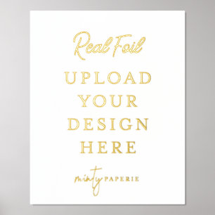 Impressions Dorure Imprimé Gold Foil 8 po x 10 po - Faites-le vous-mê