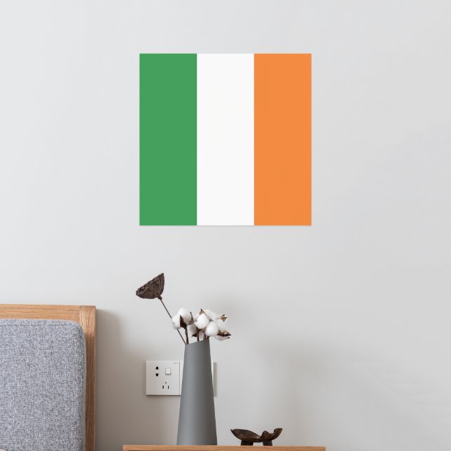 Impressions Dorure Irlande National Flag, standard irlandais, bannièr (In situ (Chambre 2))