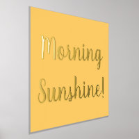 Jaune Matin Soleil Or