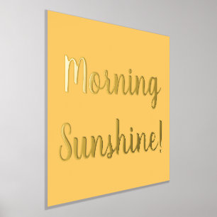 Impressions Dorure Jaune Matin Soleil Or