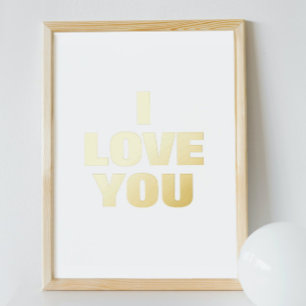 IMPRESSIONS DORURE  JE T'AIME