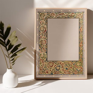 Impressions Dorure Ketubah Rubaiyat Écriture manuscrite Art Nouveau