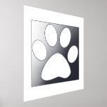 Impressions Dorure Large Paw Print Pattern Bedroom Gift Decor 2023<br><div class="desc">Designed with cute paw prints for those who love pets!</div>