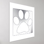 Impressions Dorure Large Paw Print Pattern Bedroom Gift Decor 2023<br><div class="desc">Designed with cute paw prints for those who love pets!</div>