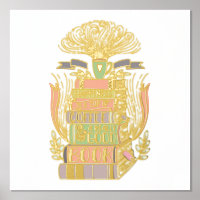 "Le bonheur c'est le café et les livres"