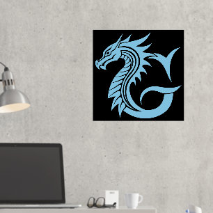 Impressions Dorure LETTRE STYLÉE DE Dragon G, Alphabet DE Dragon, Mon