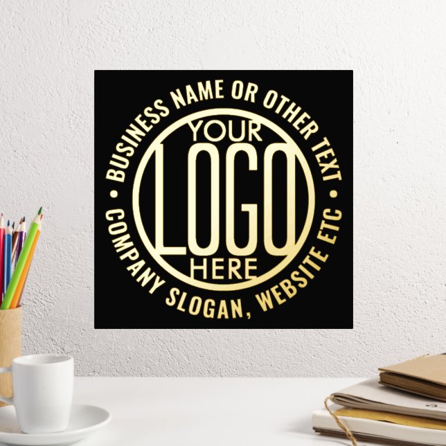 Impressions Dorure Logo de l'entreprise Moderne Élégant Business Prom (In situ (Bureau 2))