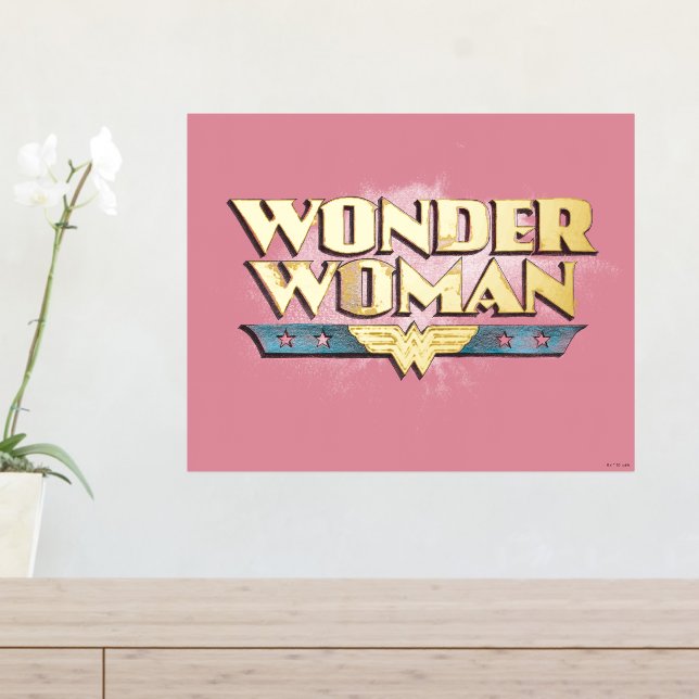 Impressions Dorure Logo Wonder Woman Pencil (In Situ (Tableau d'Entrée))