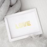 IMPRESSIONS DORURE  LOVE | EDITABLE TEXT GOLD WALL<br><div class="desc">LOVE | EDITABLE TEXT GOLD WALL Foil Prints</div>