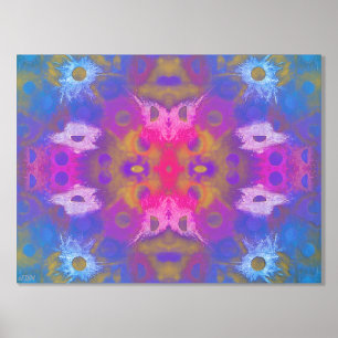 Impressions Dorure Neon Ombré Gold ou Silver Foil Print