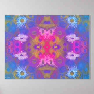 Impressions Dorure Neon Ombré Gold ou Silver Foil Print