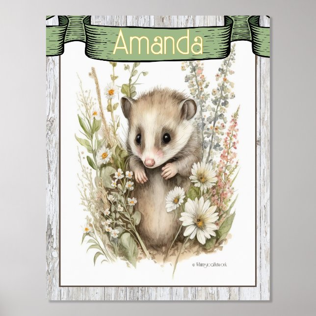 Impressions Dorure Nourriture pour bébé animal mignon (Recto)