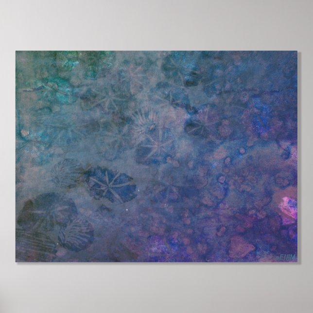 Impressions Dorure Ocean Creatures II Silver Foil Print (Recto)