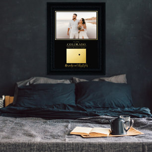 Impressions Dorure Où Notre Voyage A Commencé Colorado Photo Mariage