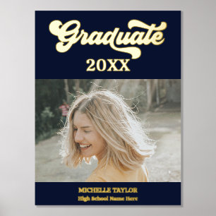 Impressions Dorure Photo moderne cadre du lycée